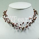 Discount 4-8mm pearl necklace