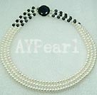 Discount pearl and cat's eye necklace