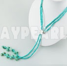 turquoise y necklace