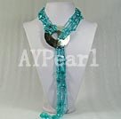 Discount pearl crystal necklace