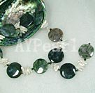 pearl and agate necklace under $ 30
