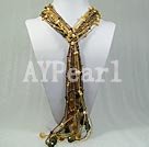fashion pearl crystal necklace