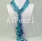 Discount pearl crystal necklace