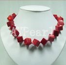 coral necklace under $ 30