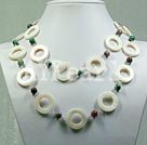 Discount indian agate and shell necklace