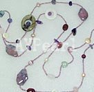 Discount multi stone necklace
