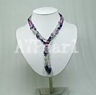 pearl crystal necklace under $ 10