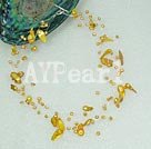 dyed pearl necklace under $ 8
