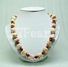 white coral necklace