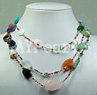 Discount multi stone necklace