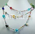 multi stone necklace under $ 8