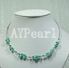 pearl choker necklace under $ 3