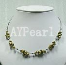 pearl choker necklace under $ 3