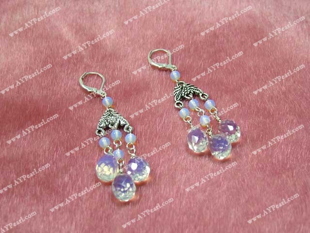 Handmade crystal earring