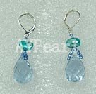 Discount pearl crystal drop earrings