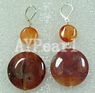 agate stone earrings