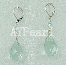 crystal drop earrings