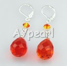Discount crystal drop earrings