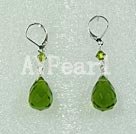 crystal drop earrings