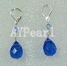 Discount crystal drop earrings