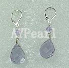 crystal drop earrings