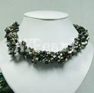 8-9mm dyed shell necklace Under $ 10