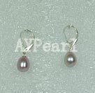 8-9mm pearl drop earring