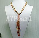 pearl agate y necklace under $12