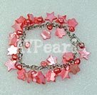 Discount dyed pearl shell bracelet