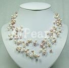 6-7mm pearl bridal necklace
