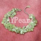 green rutilated quartz fashion bracelet under $ 5