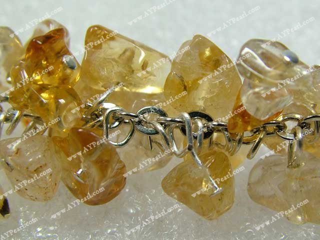 Handmade citrine bracelet