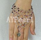 Discount fashion rainbow fluorite bracelet