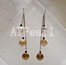 Discount coin pearl earrings