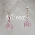 Handmade colored glazed earring
