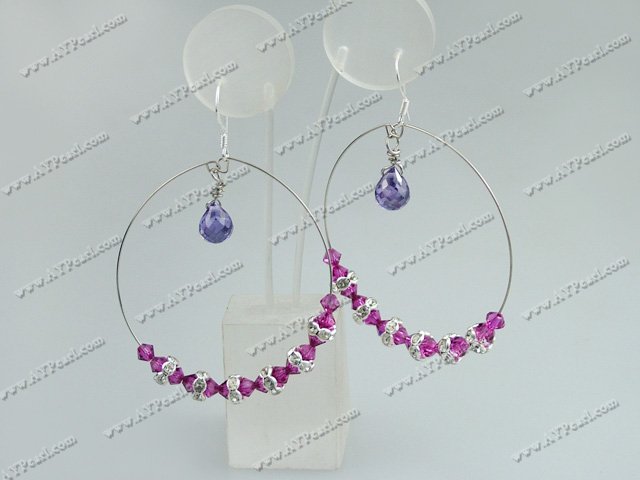 crystal earrings 