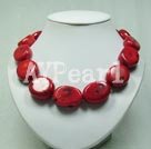 Handmade coral necklace