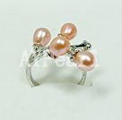 Hademade pearl ring