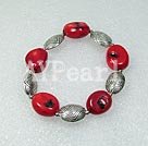 coral stretech bracelet