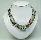 multi stone necklace under $ 8