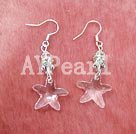 austriann crystal starfish fashion earrings
