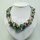 multi stone necklace