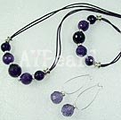 Discount faceted amethyst sets