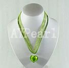 colored glazed pendant