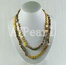 2-strand pearl shell necklace