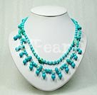 Handmade turquoise necklace
