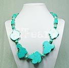 fashion blue turquoise necklace