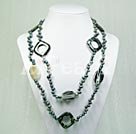 pearl and agate necklace under $ 20