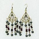 Discount hematite vintage earrings