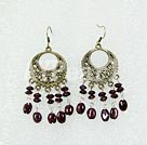 Discount garnet earrings